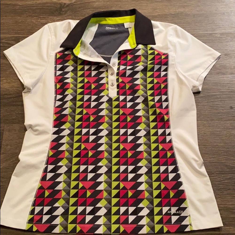 Annika Cutter & Buck Golf Top